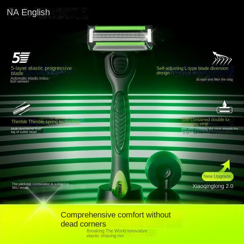English Manual Safety Razor Set