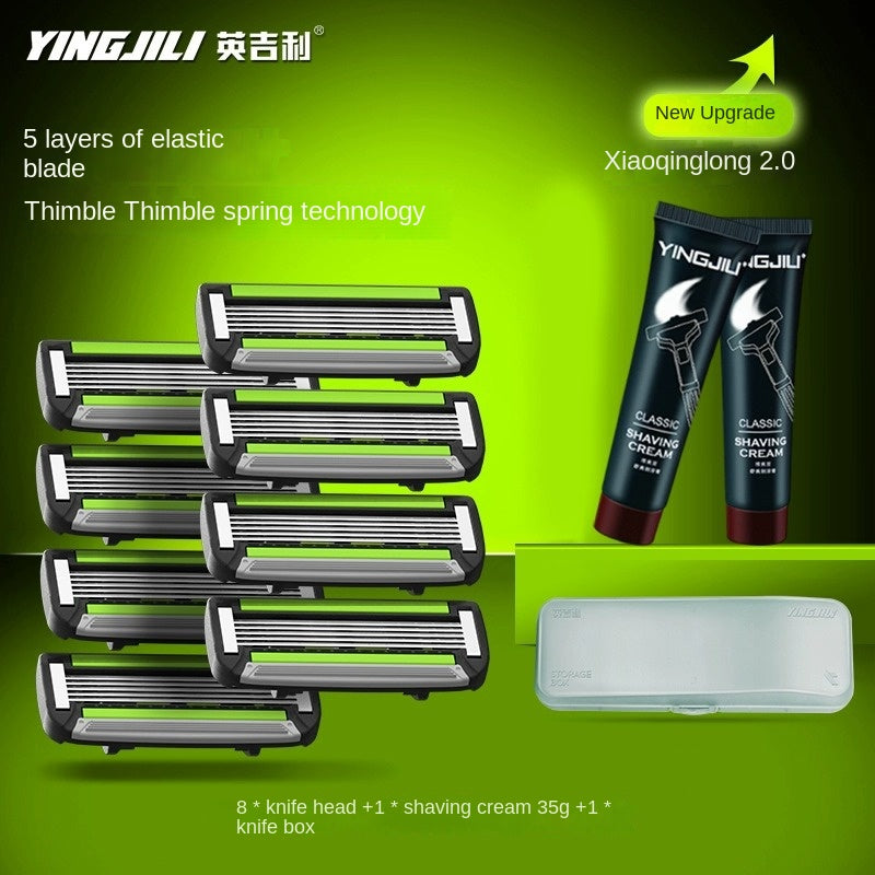 English Manual Safety Razor Set