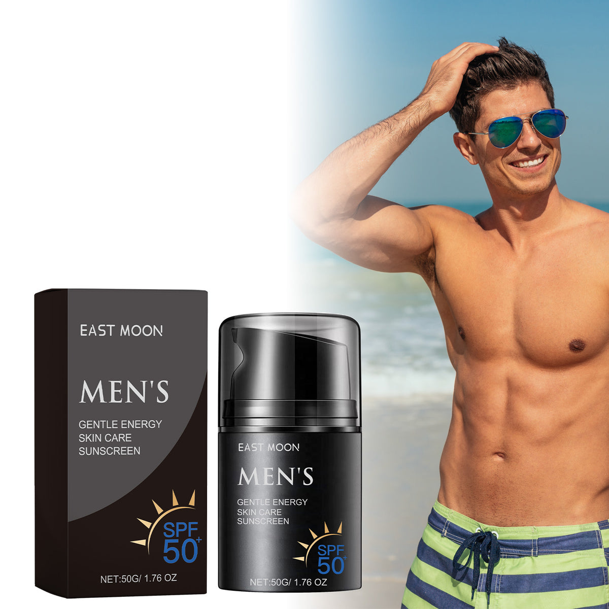 Enhanced Sunscreen for Men