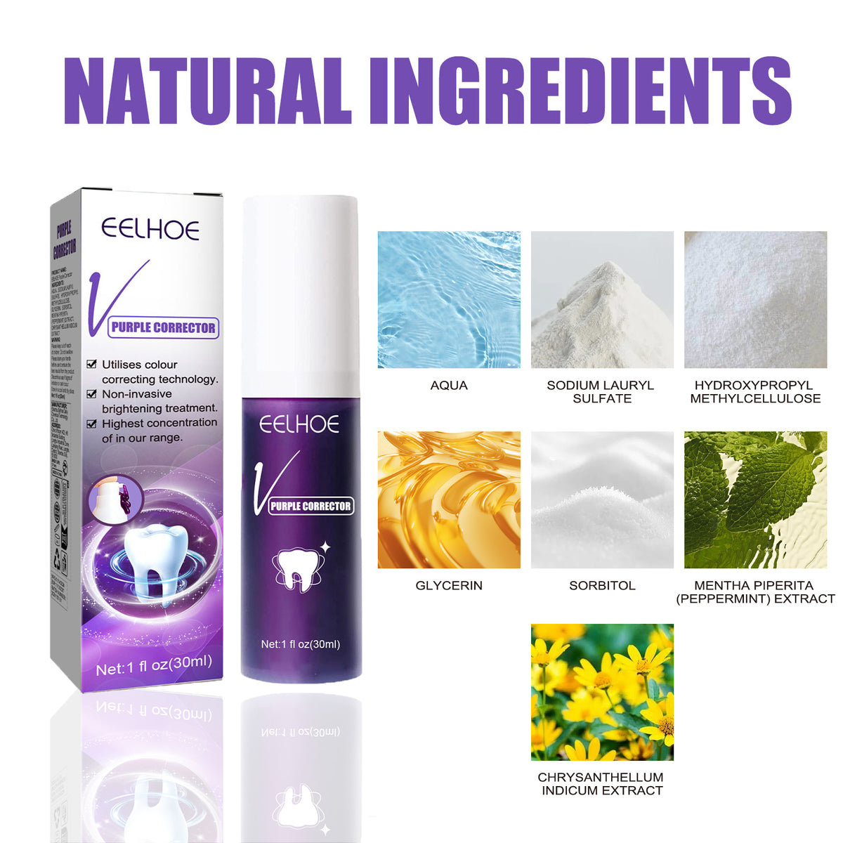 EELHOE Premium Teeth Whitening Toothpaste
