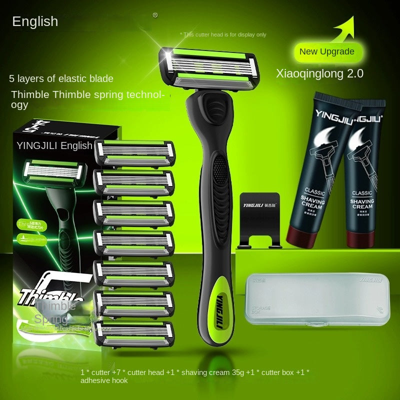 English Manual Safety Razor Set
