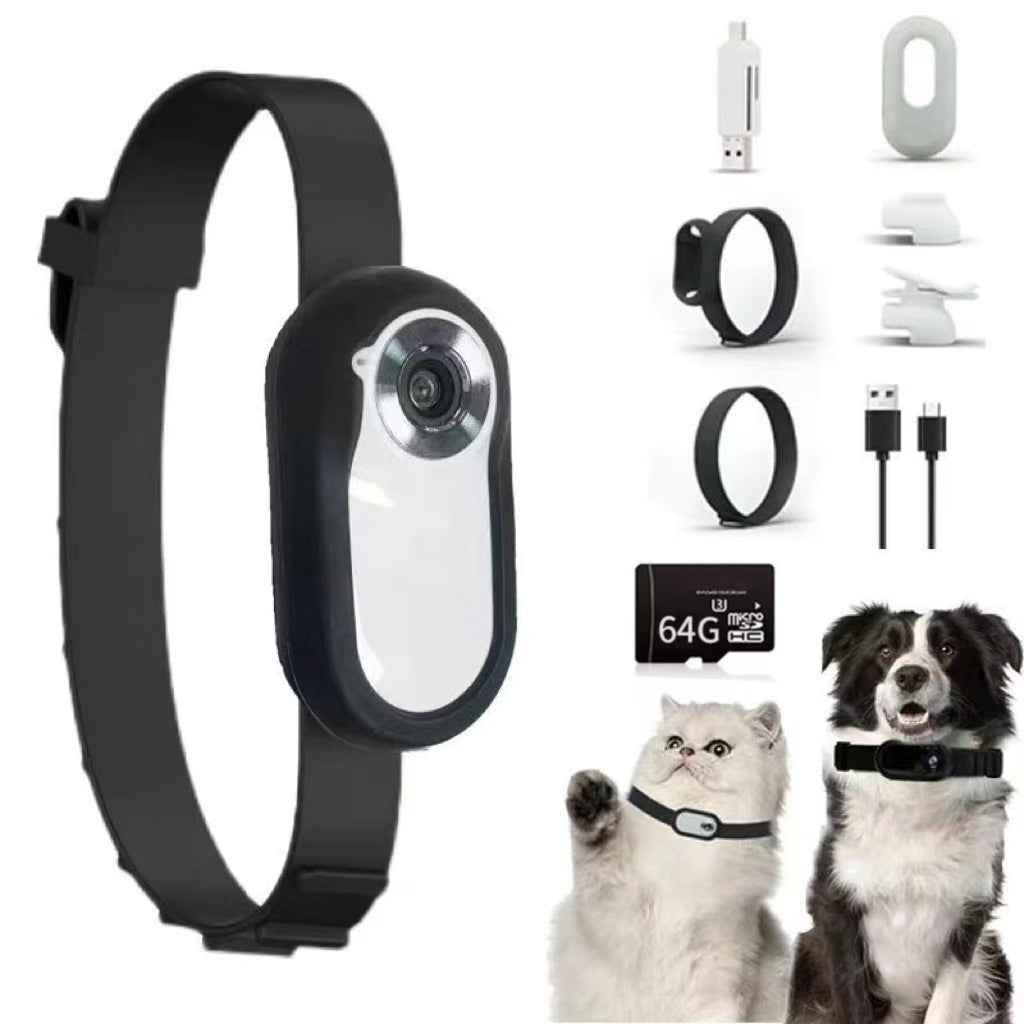 Portable Camera Magnetic Collar Clip Thumb Sports Camera HD Outdoor Pet Camera Portable Cycling Recorder