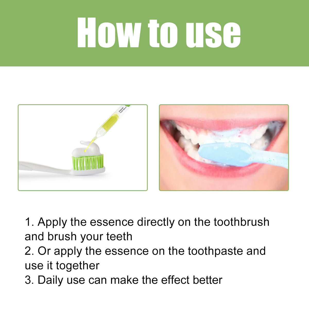 Premium Teeth Whitening Serum for Men