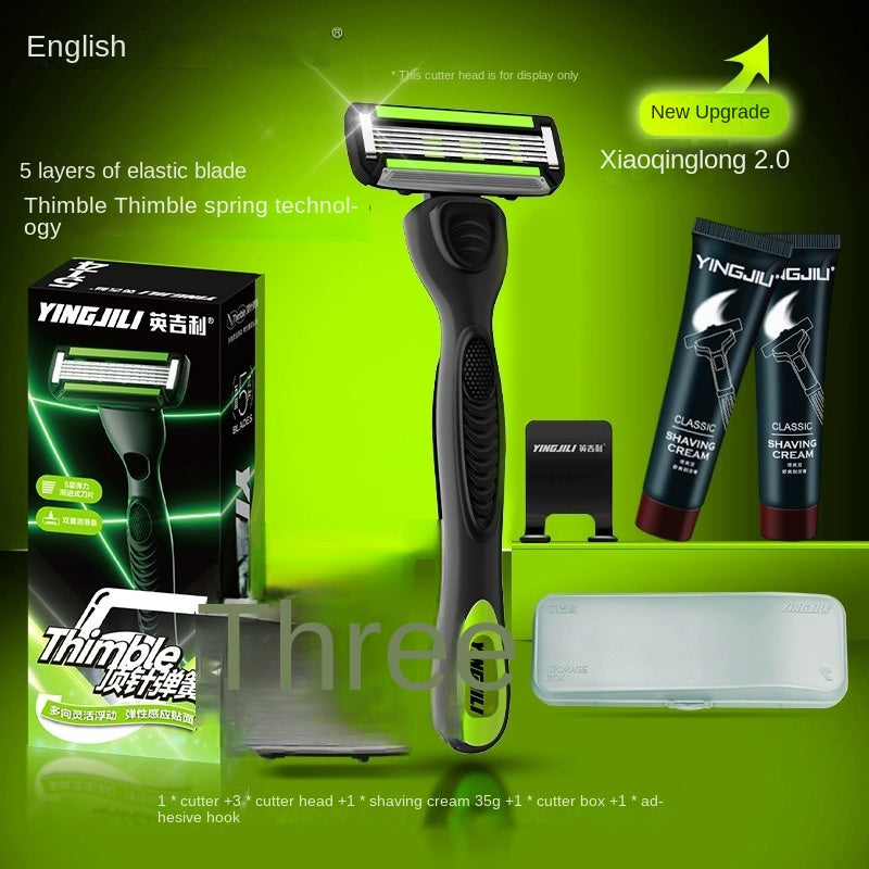 English Manual Safety Razor Set