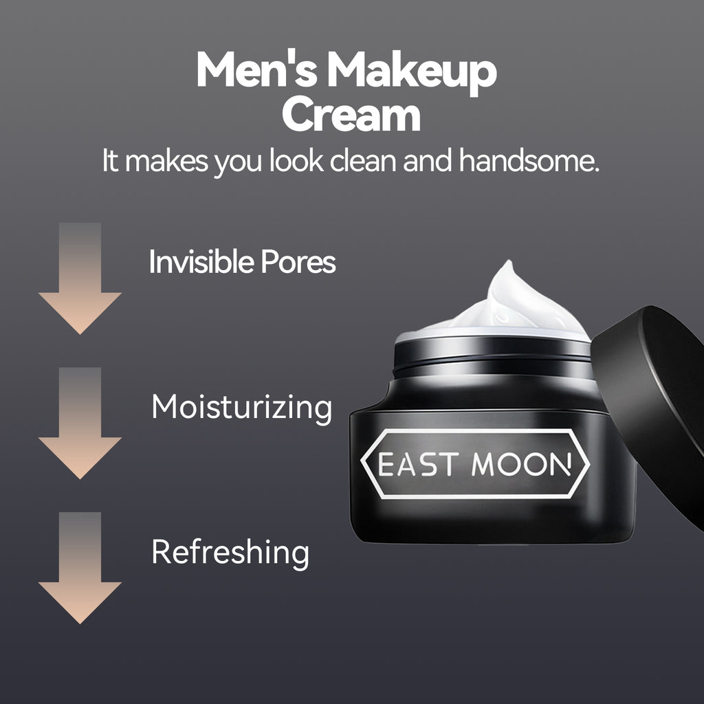 Cream For Men, Hydrating And Moisturizing Brightening Skin Tone, Concealer And Acne Print Hydrating Face Cream