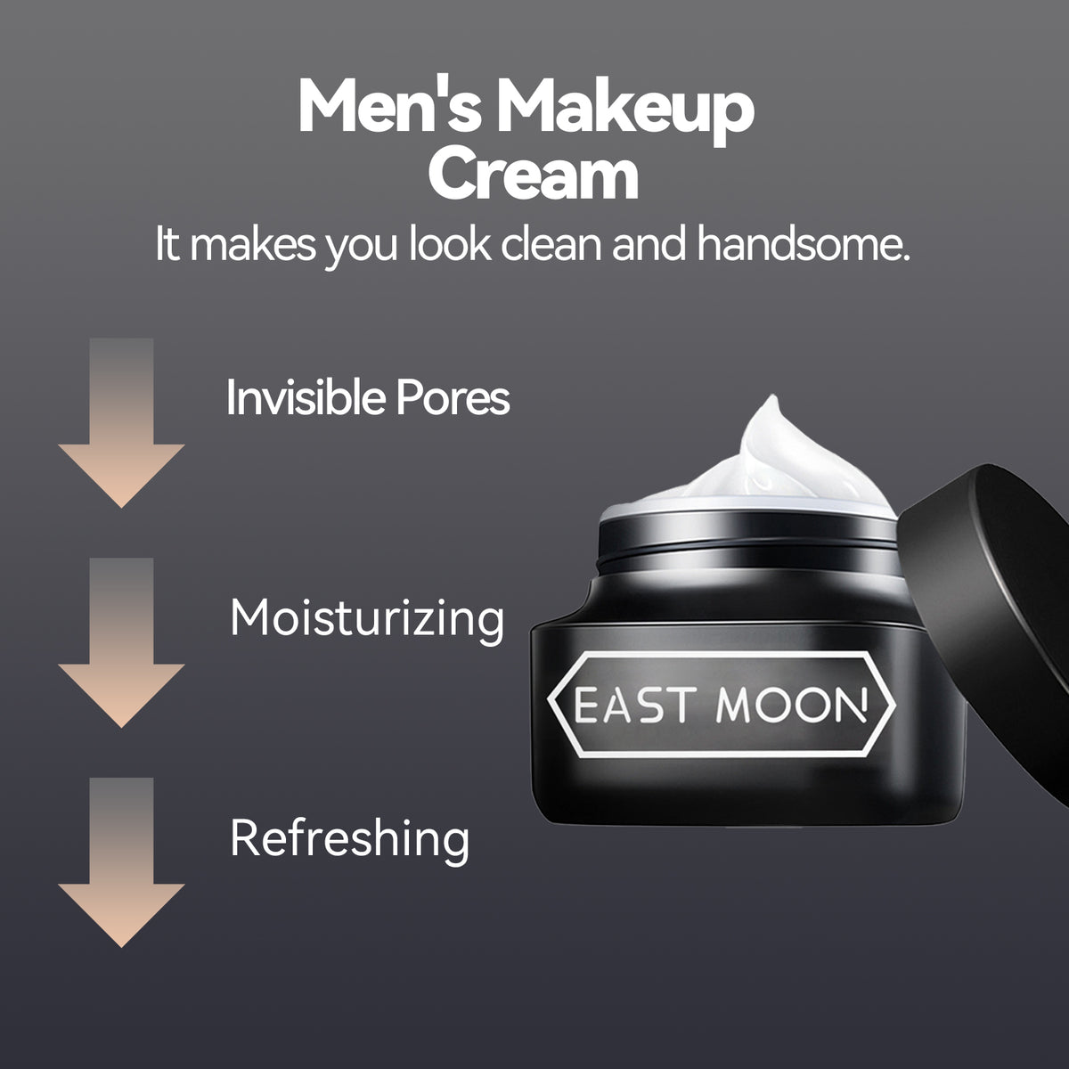 Cream For Men, Hydrating And Moisturizing Brightening Skin Tone, Concealer And Acne Print Hydrating Face Cream