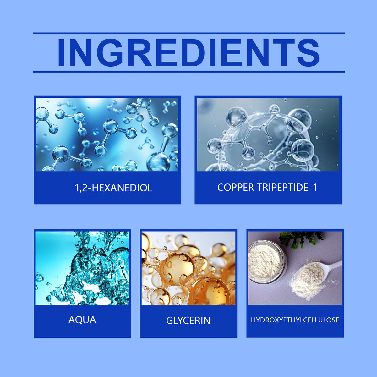 Copper Peptide Hair Serum for Men