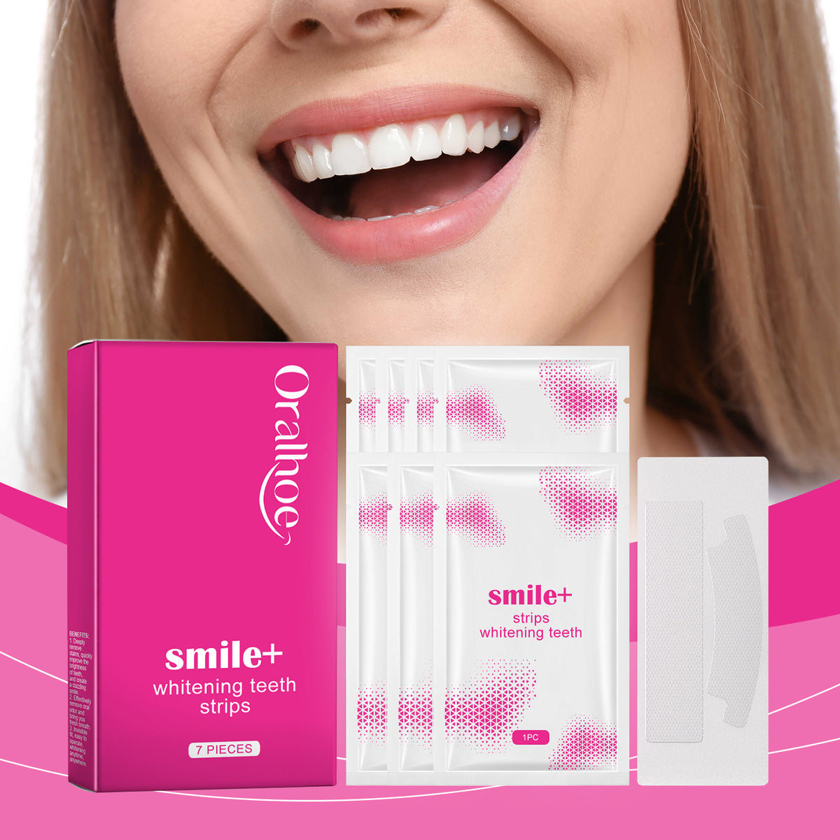 Portable Teeth Whitening Strips for Men