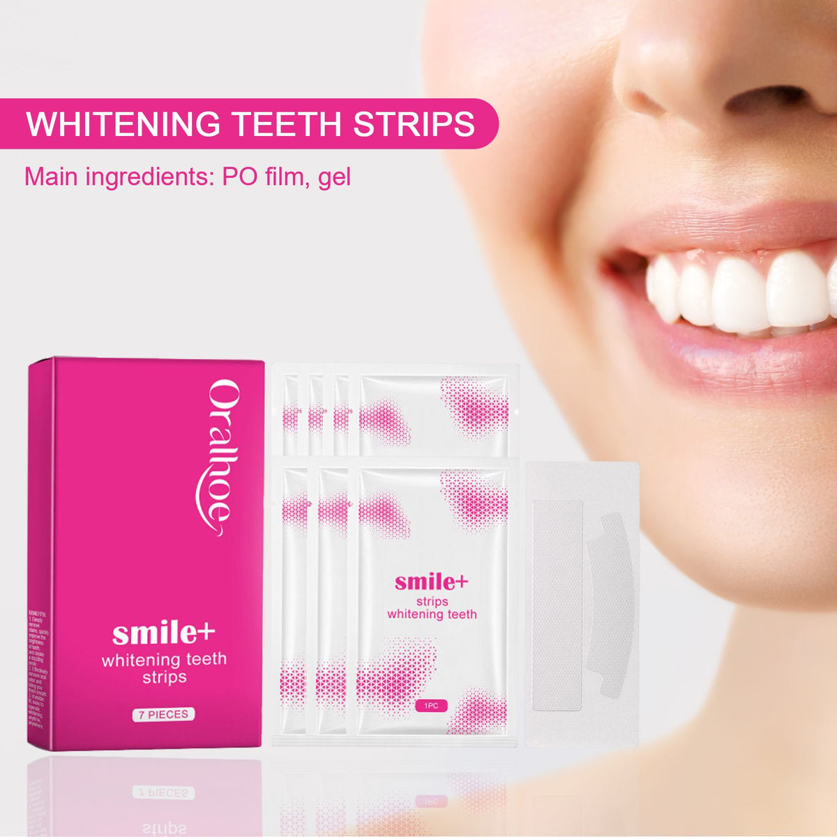 Portable Teeth Whitening Strips for Men