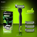 English Manual Safety Razor Set
