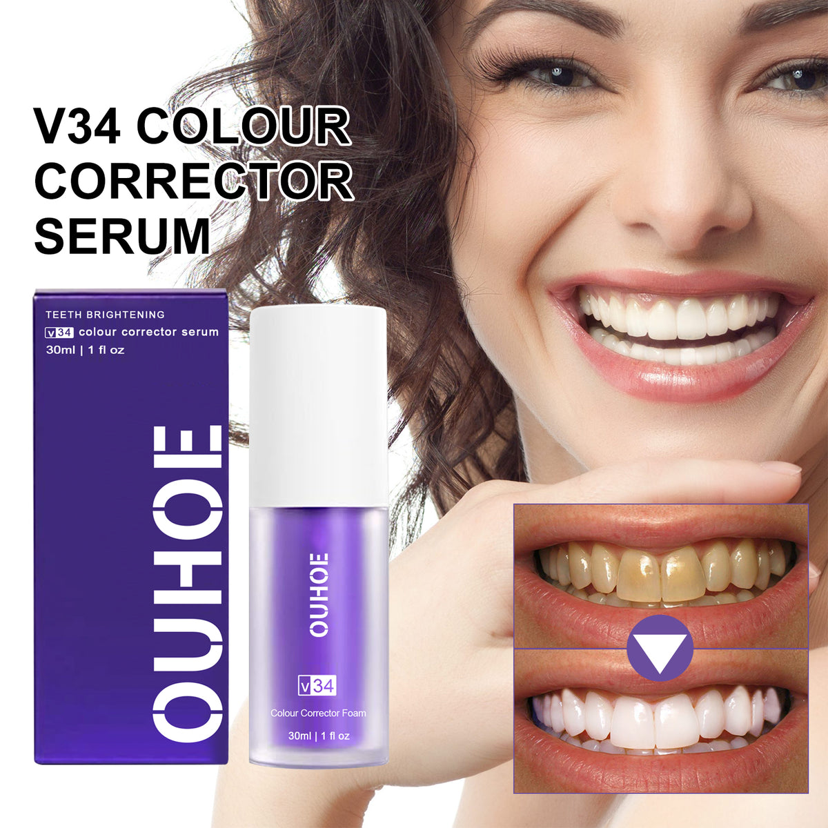 Premium Teeth Whitening Serum for Men