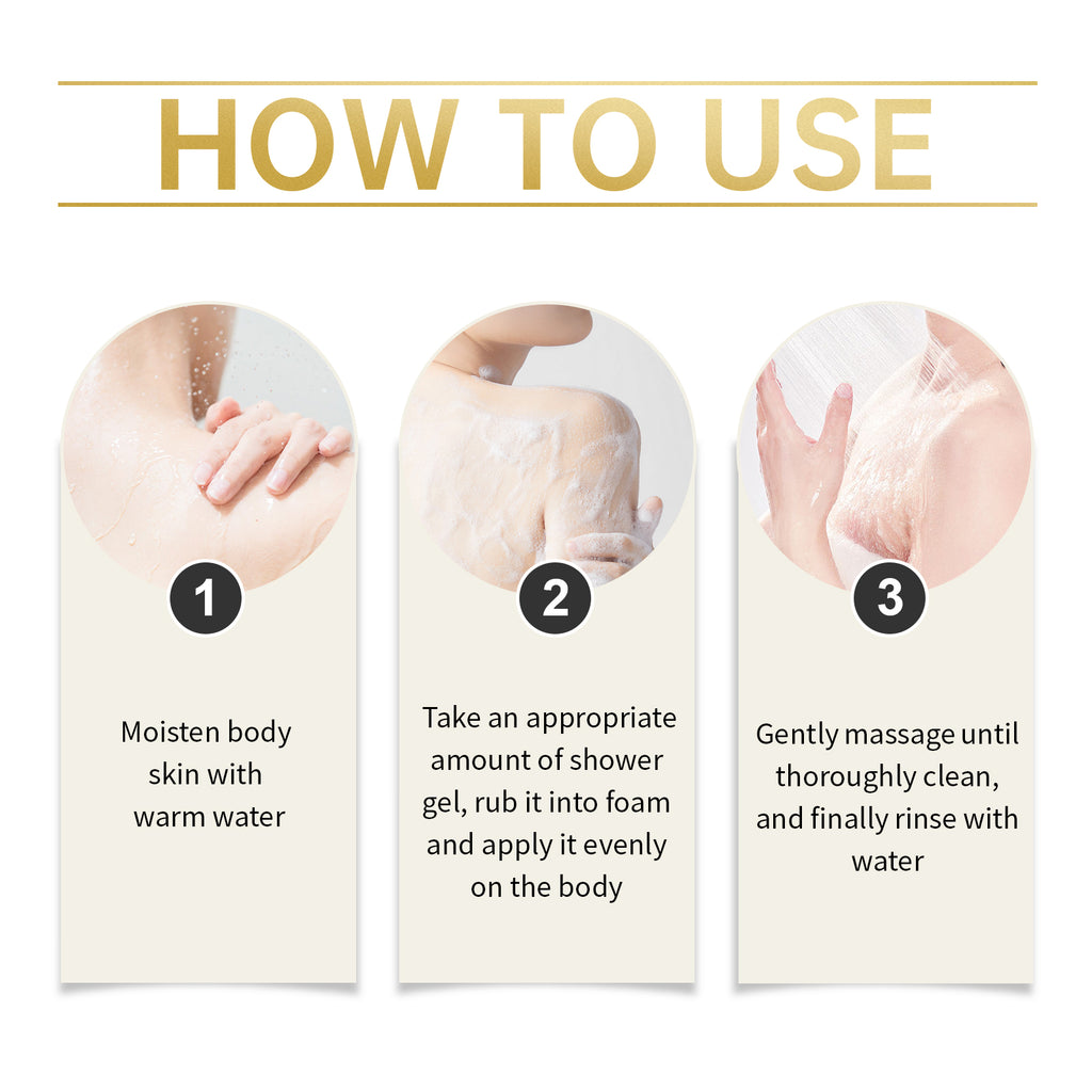Gold Collagen Men's Body Wash